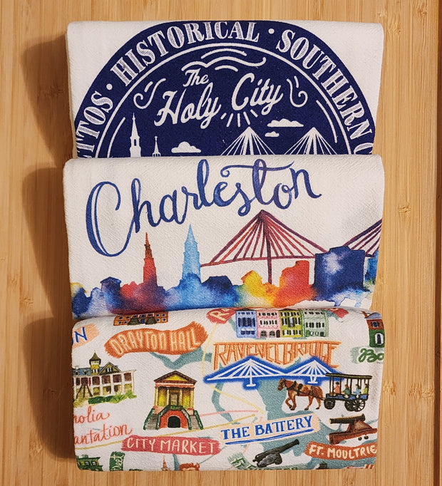 Charleston Tea Towels