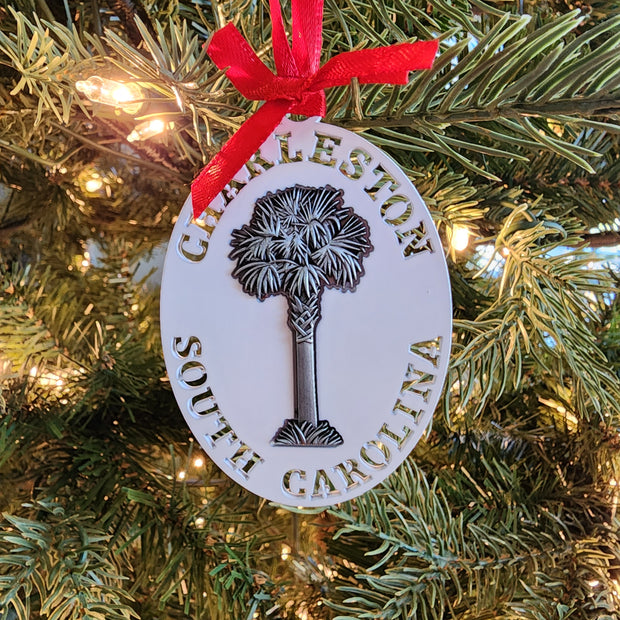 Deck the Halls with Charleston Christmas Ornaments